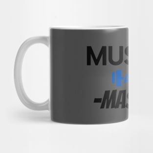 muscle workout, fitness inspired Mug